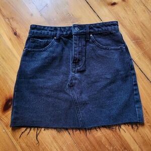 Forever 21 - Black Jean Skirt